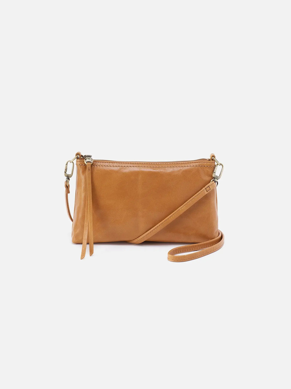 hobo darcy convertible 3-way crossbody bag in natural polished leather