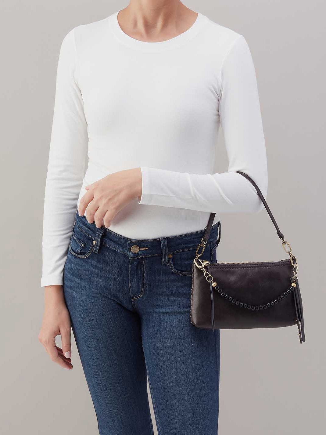 HOBO Darcy Crossbody in Flintrock Patina Leather