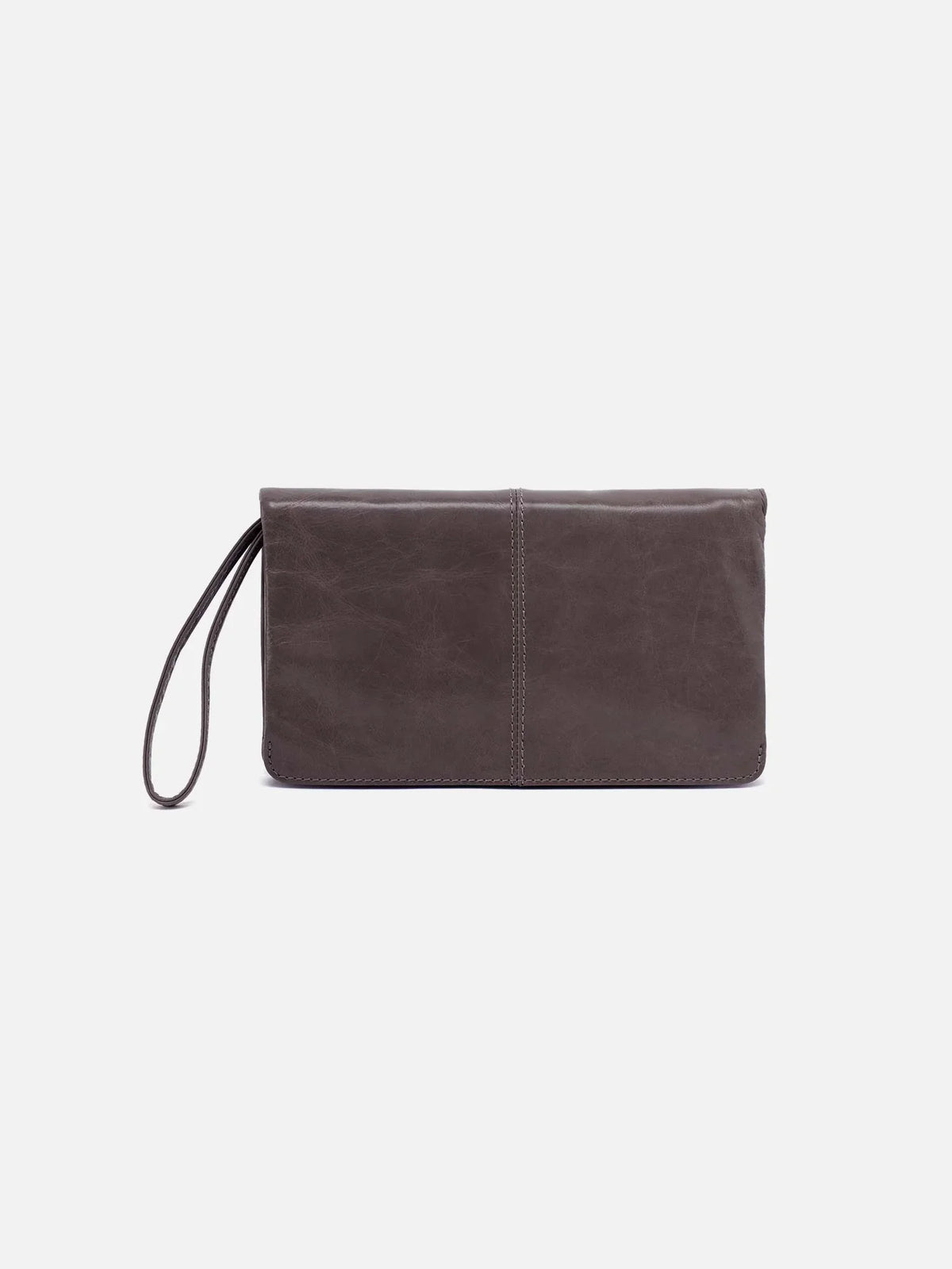 HOBO Evolve Wristlet Polished Leather Hearthstone