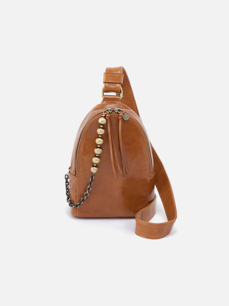 HOBO Fern Sling Truffle Polished Leather