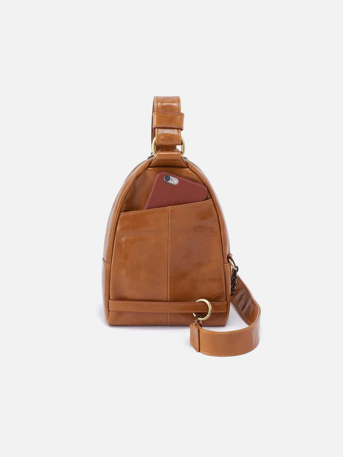 HOBO Fern Sling Truffle Polished Leather
