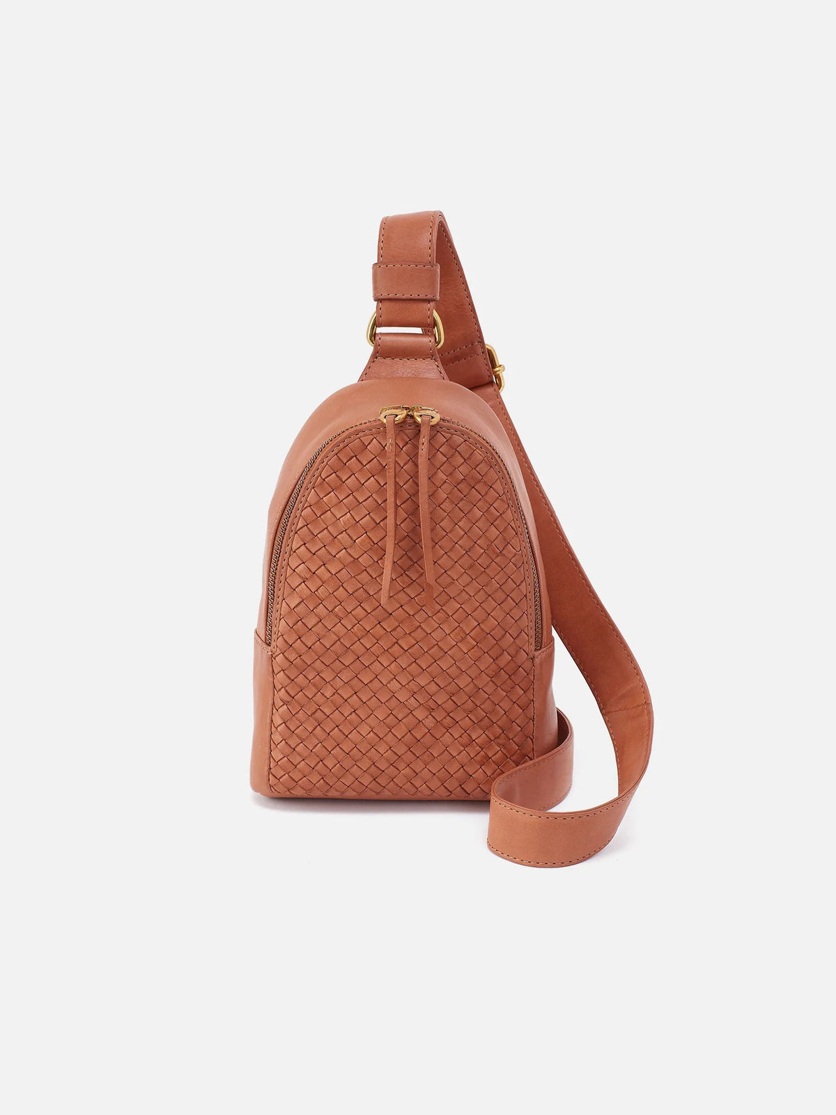 HOBO Fern Washed Leather Sling in Harvest Wheat