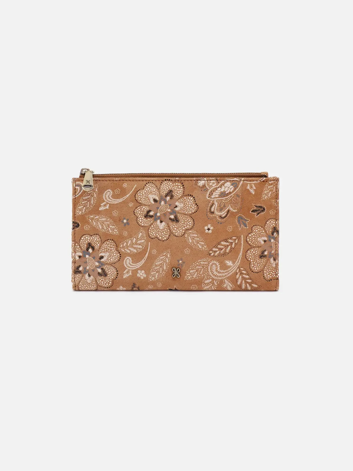 HOBO Jill Large Bifold Wallet Printed Leather Country Road Bloom