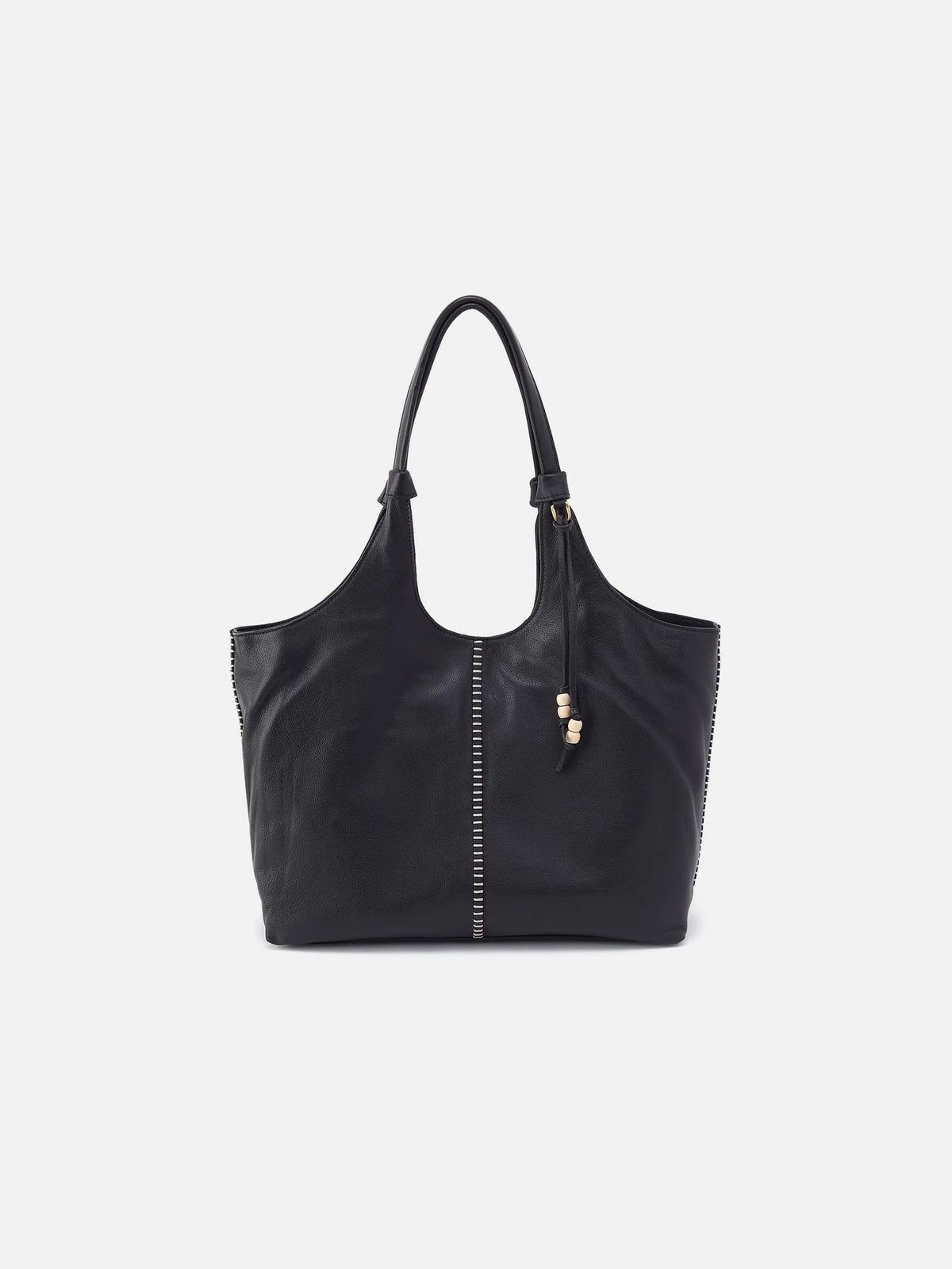HOBO La Jolla Cloud Leather Tote in Black