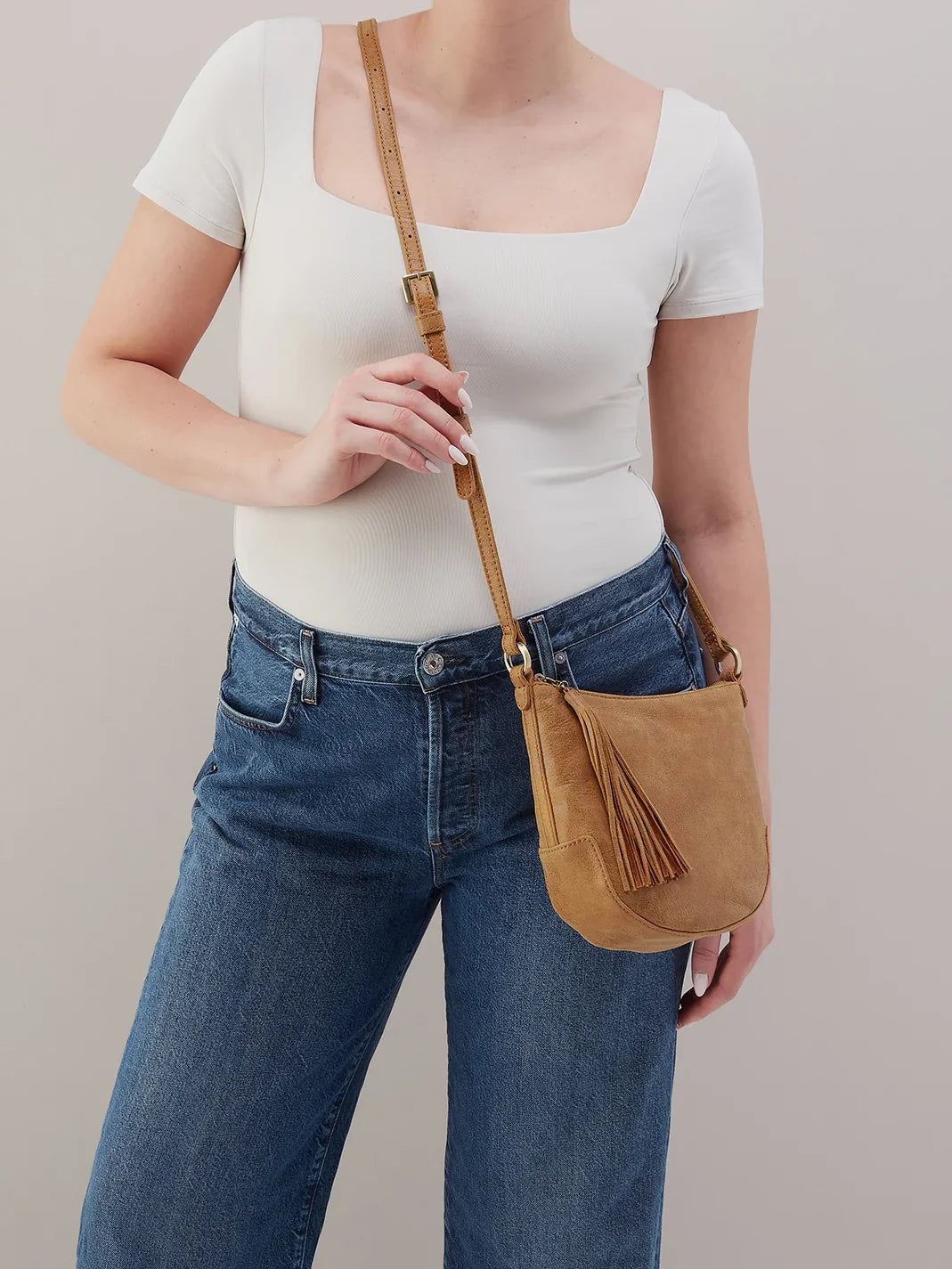 HOBO Lexi Crossbody Whiskey Buffed Leather