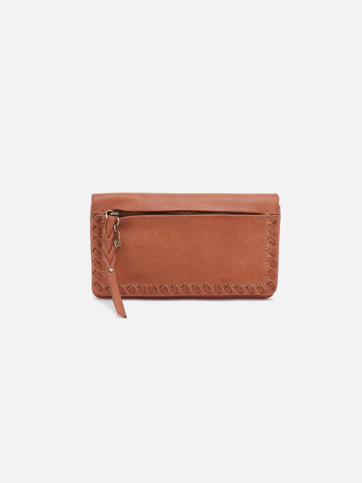 HOBO Lumen Continental Wallet in Harvest Wheat Washed Leather