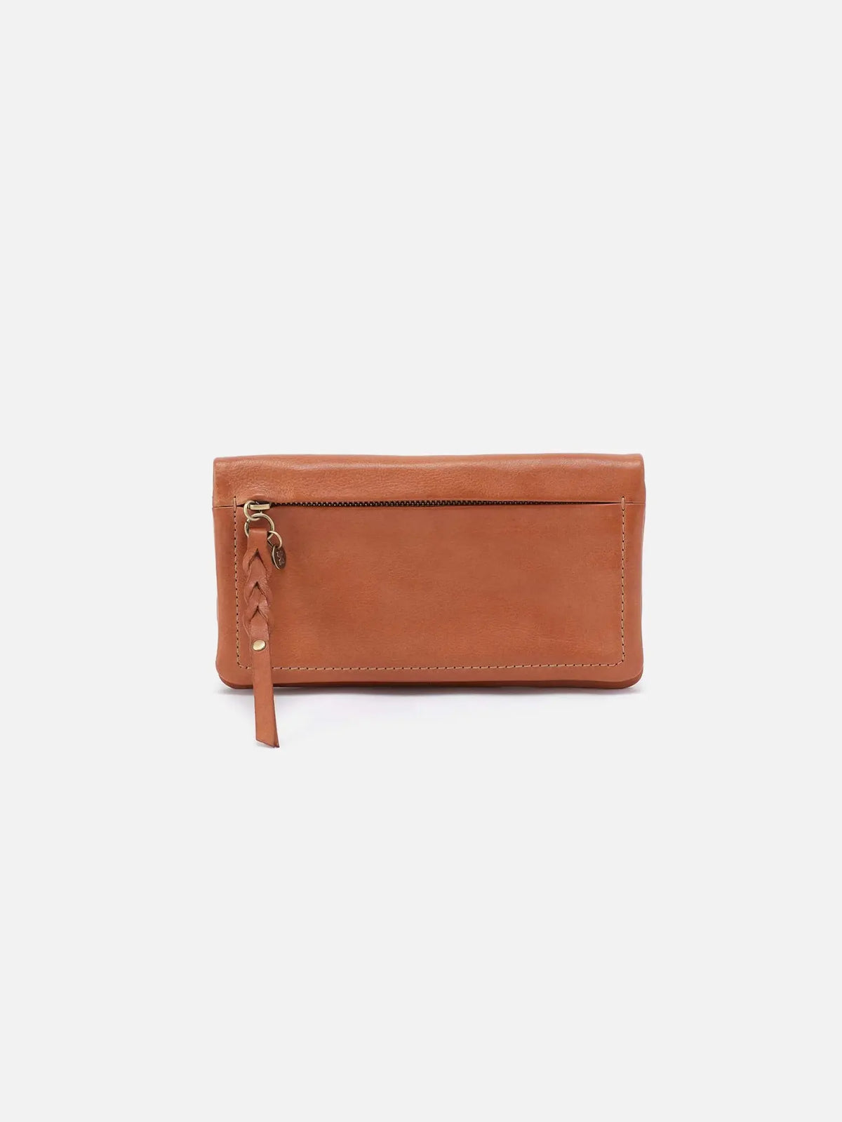 HOBO Lumen Continental Wallet Washed Leather Harvest Wheat