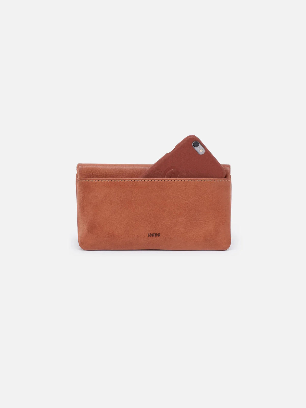 HOBO Lumen Continental Wallet in Harvest Wheat Washed Leather