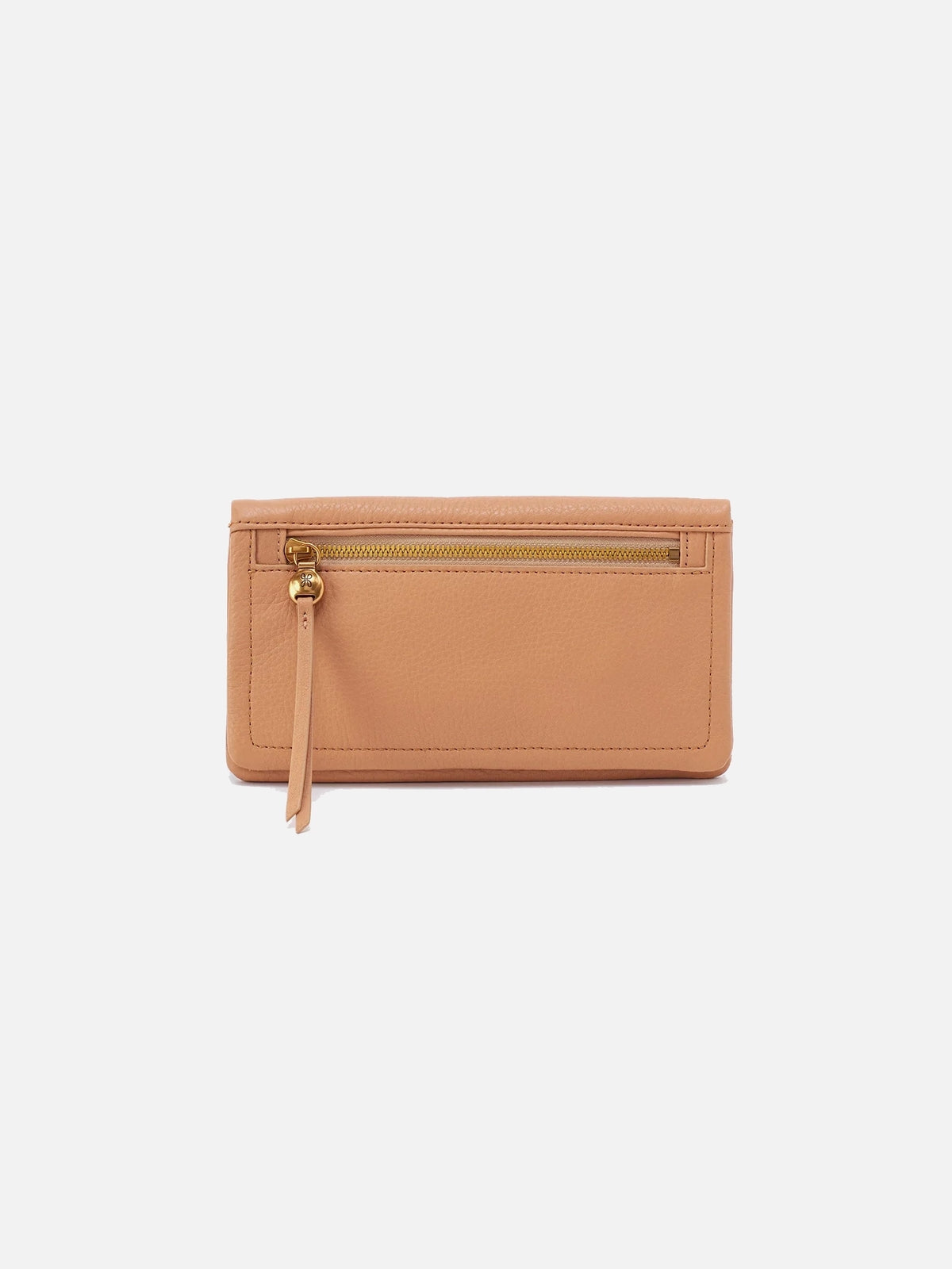 HOBO Lumen Continental Wallet Sandstorm Pebbled Leather