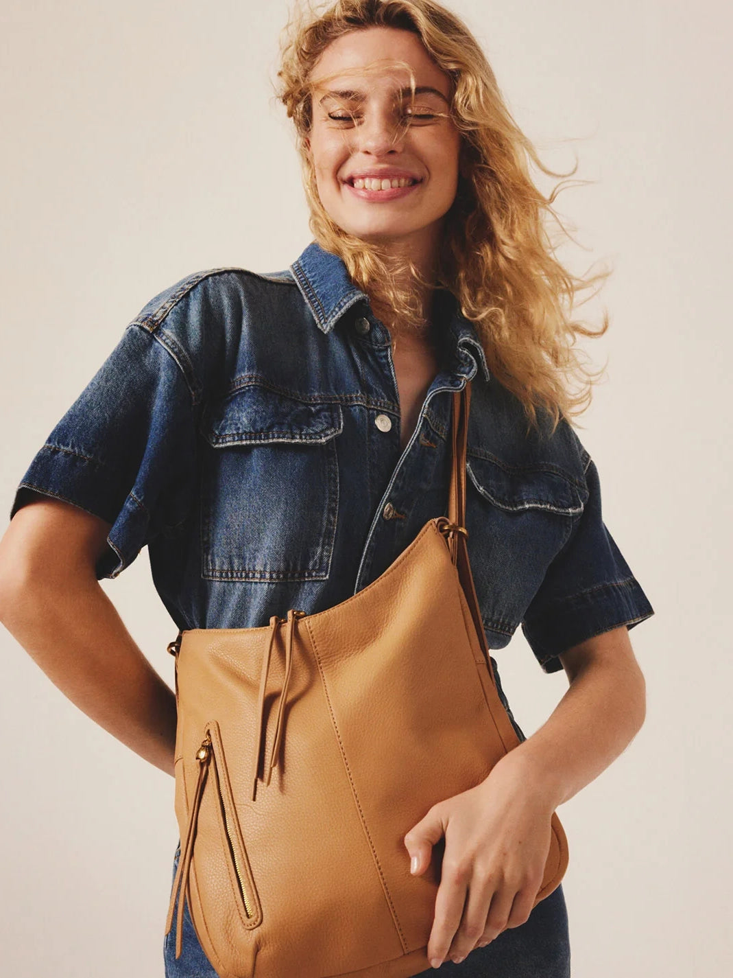 HOBO Merrin Pebbled Leather Convertible Backpack