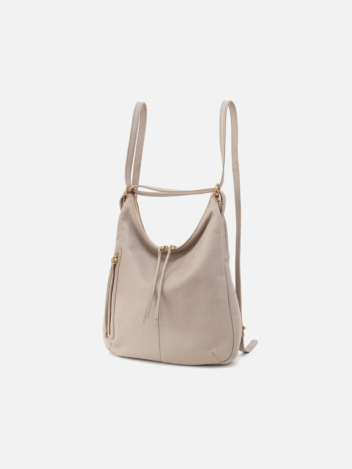 HOBO Merrin Convertible Backpack: Sandstorm Pebbled Leather – Bliss