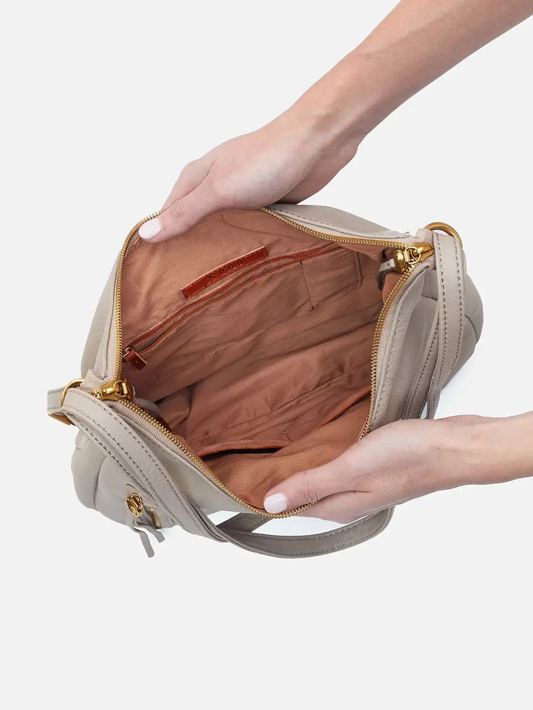 bree leather convertible backpack almond HOBO Merrin Convertible Backpack: Sandstorm Pebbled Leather – Bliss
