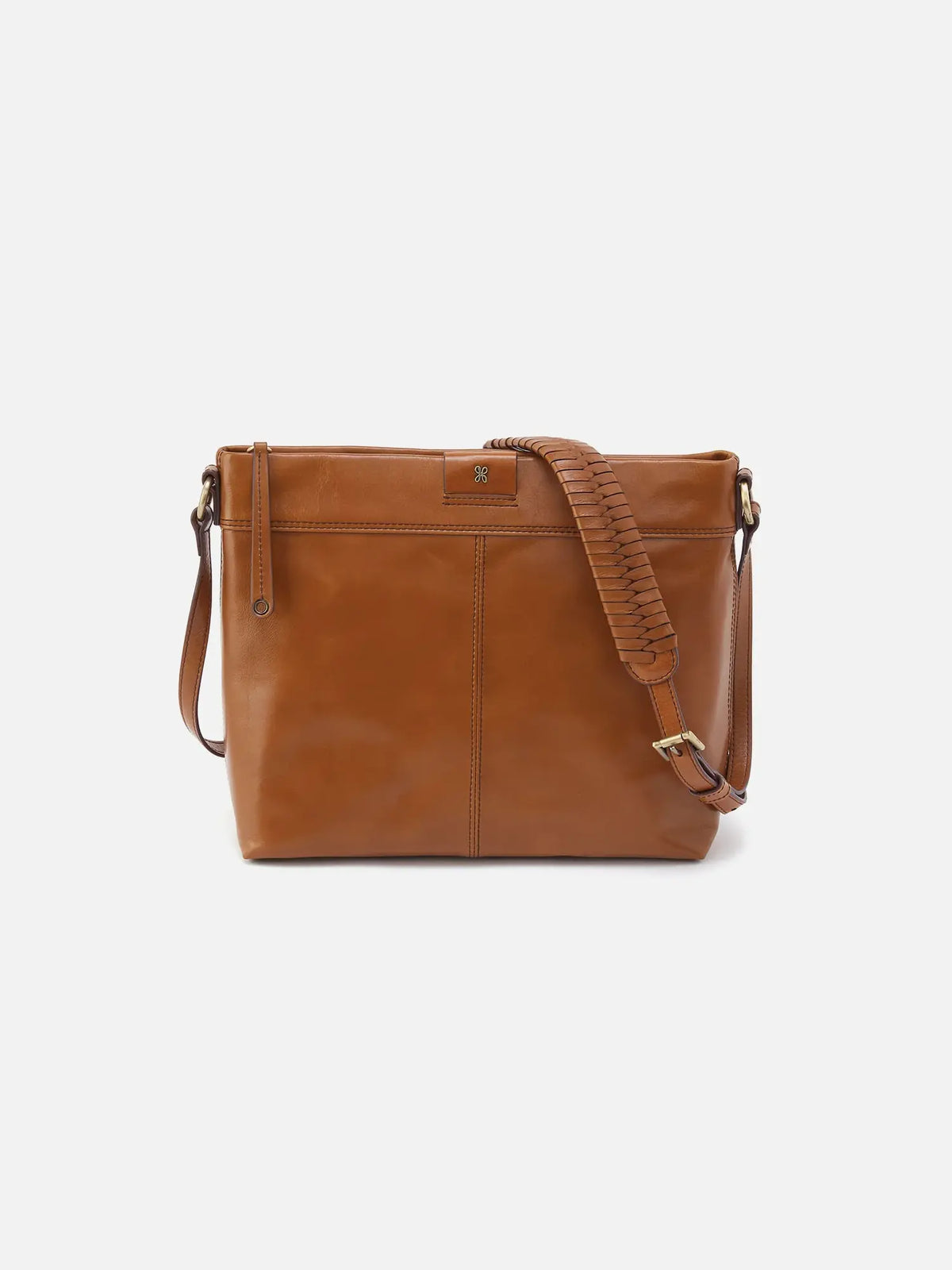 HOBO Romy Medium Crossbody Truffle Polished Leather