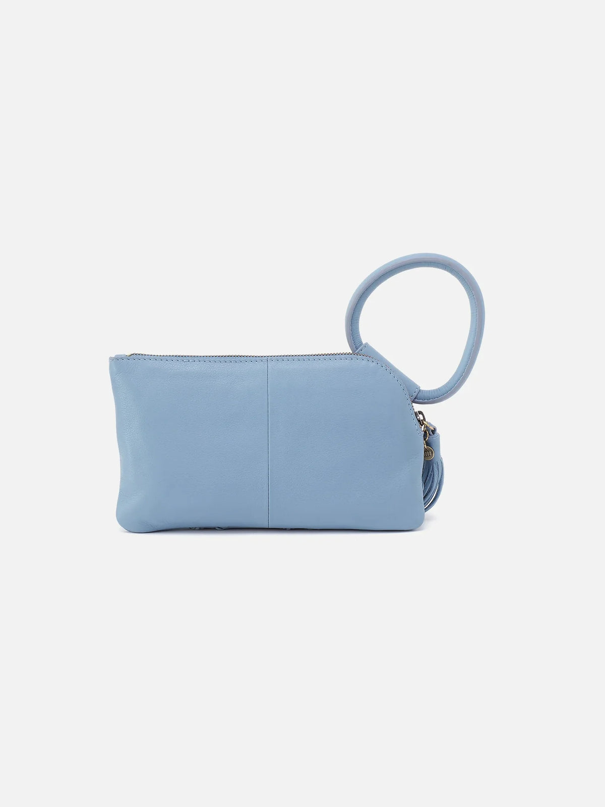 HOBO Sable Wristlet Bluebell Cloud Leather