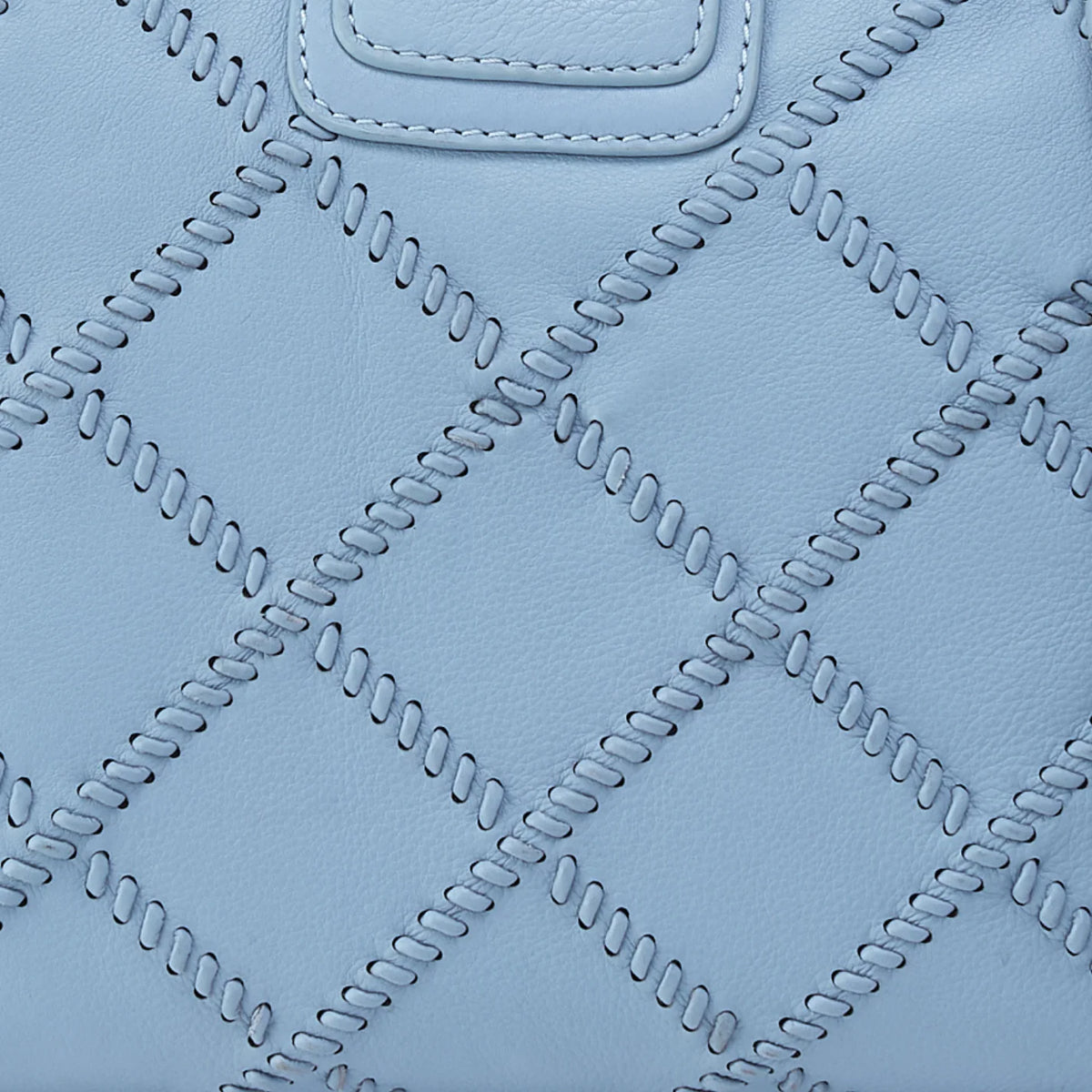 HOBO Sheila Medium Satchel Bluebell Cloud Leather