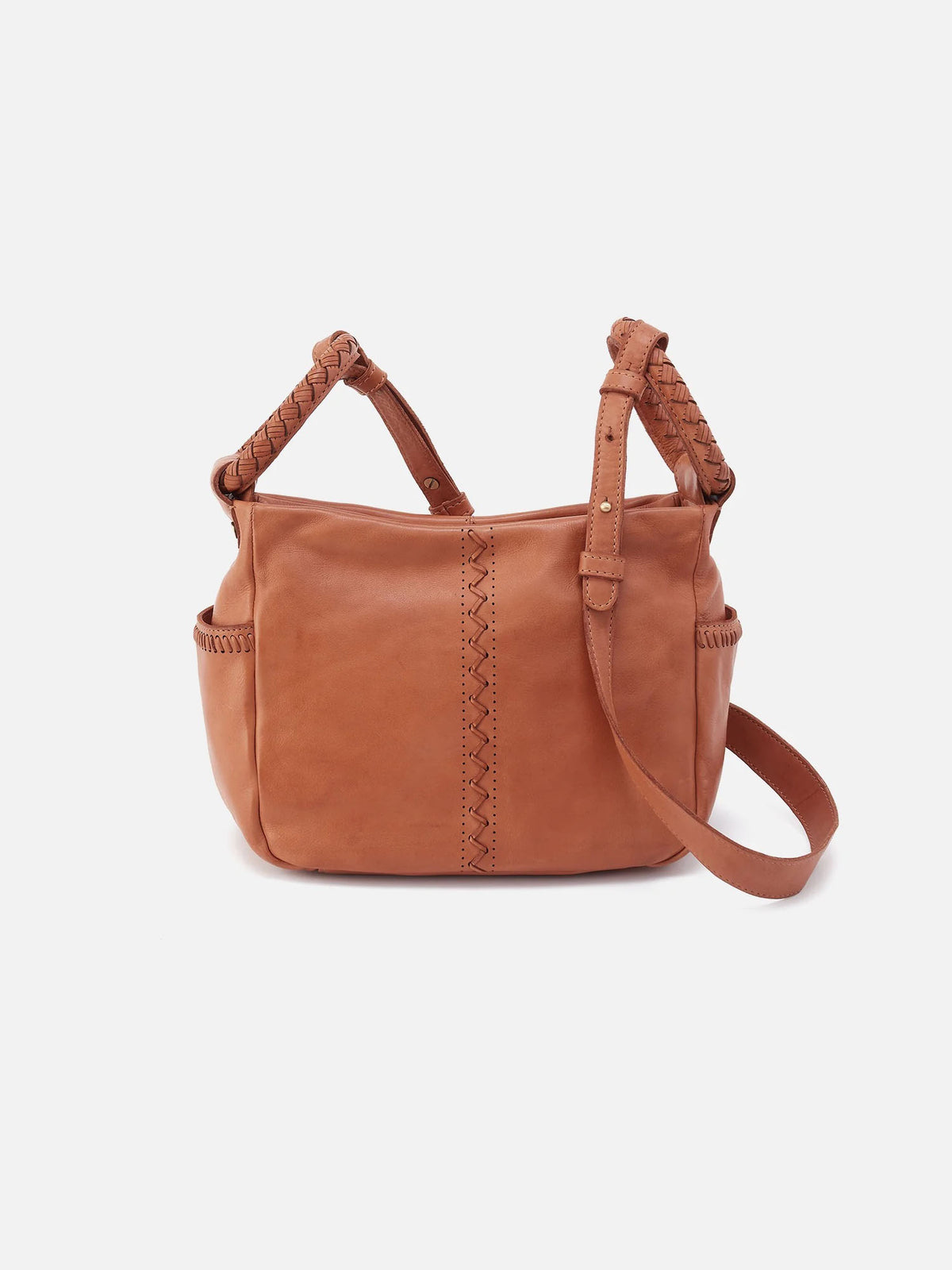 HOBO Shelia Washed Leather Crossbody in Harvest Wheat