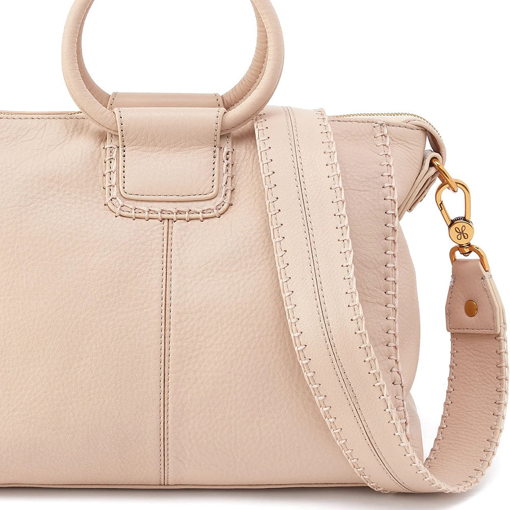 HOBO Shelia Medium Satchel in Stonewash Pebbled Leather