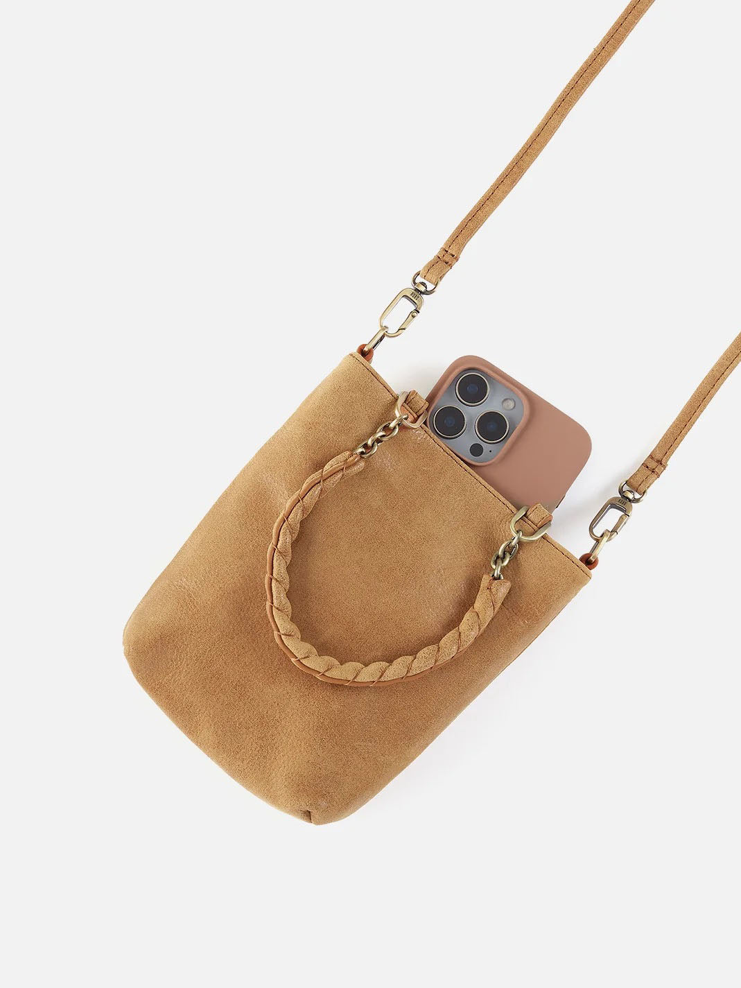 HOBO Tennessee Mini Bag Whiskey Buffed Leather