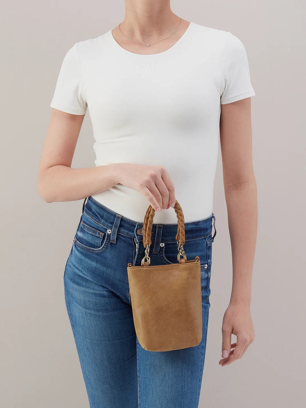 HOBO Tennessee Mini Bag Whiskey Buffed Leather