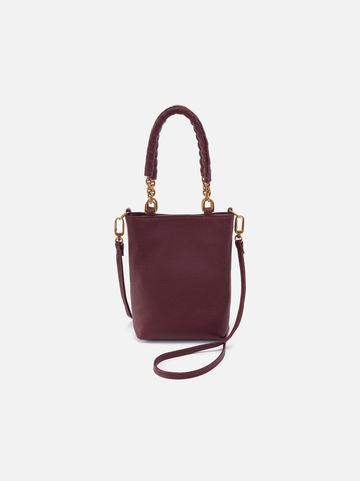 HOBO Tennessee Mini Bag Mulberry Glaze Pebbled Leather