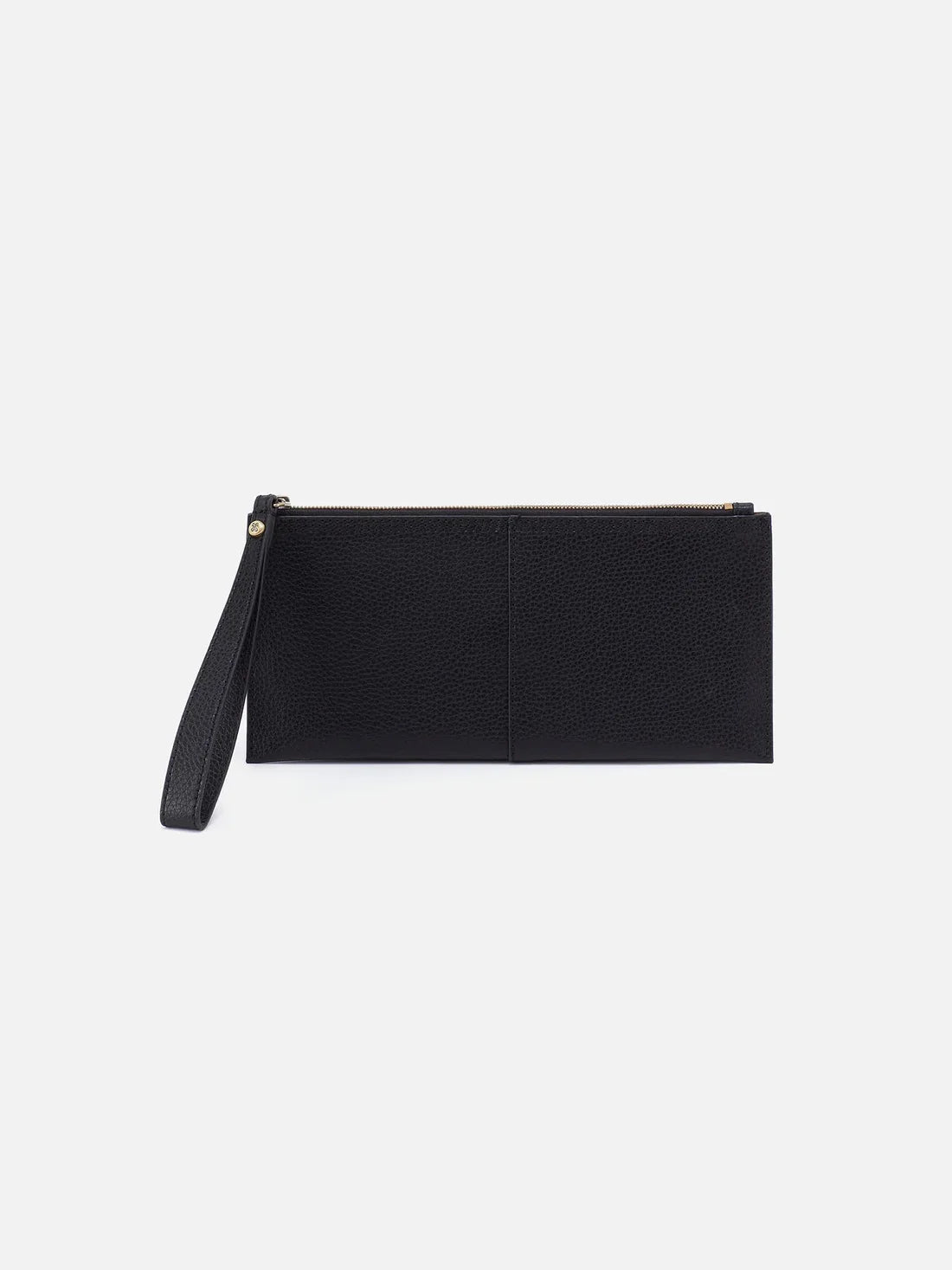 HOBO Vida Large Pouch Micro Pebbled Leather Black