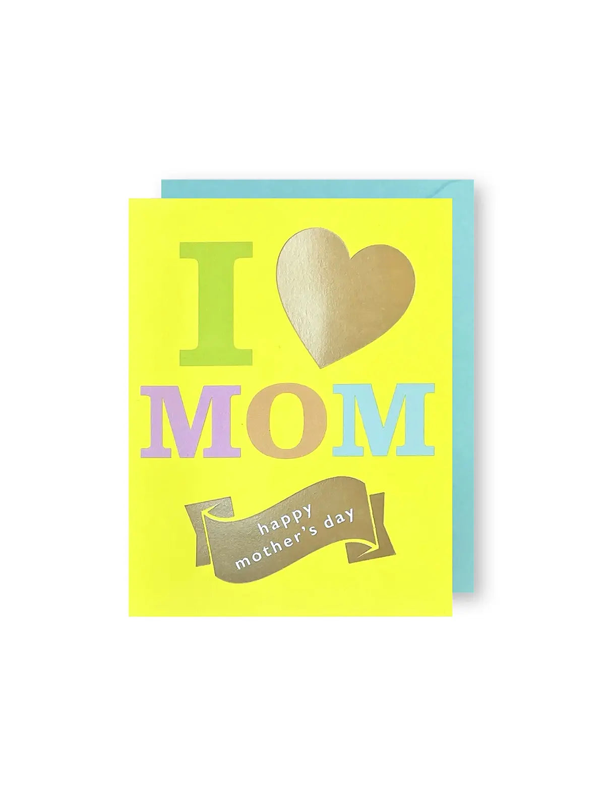 J. Falkner I Heart Mom Happy Mother's Day Card