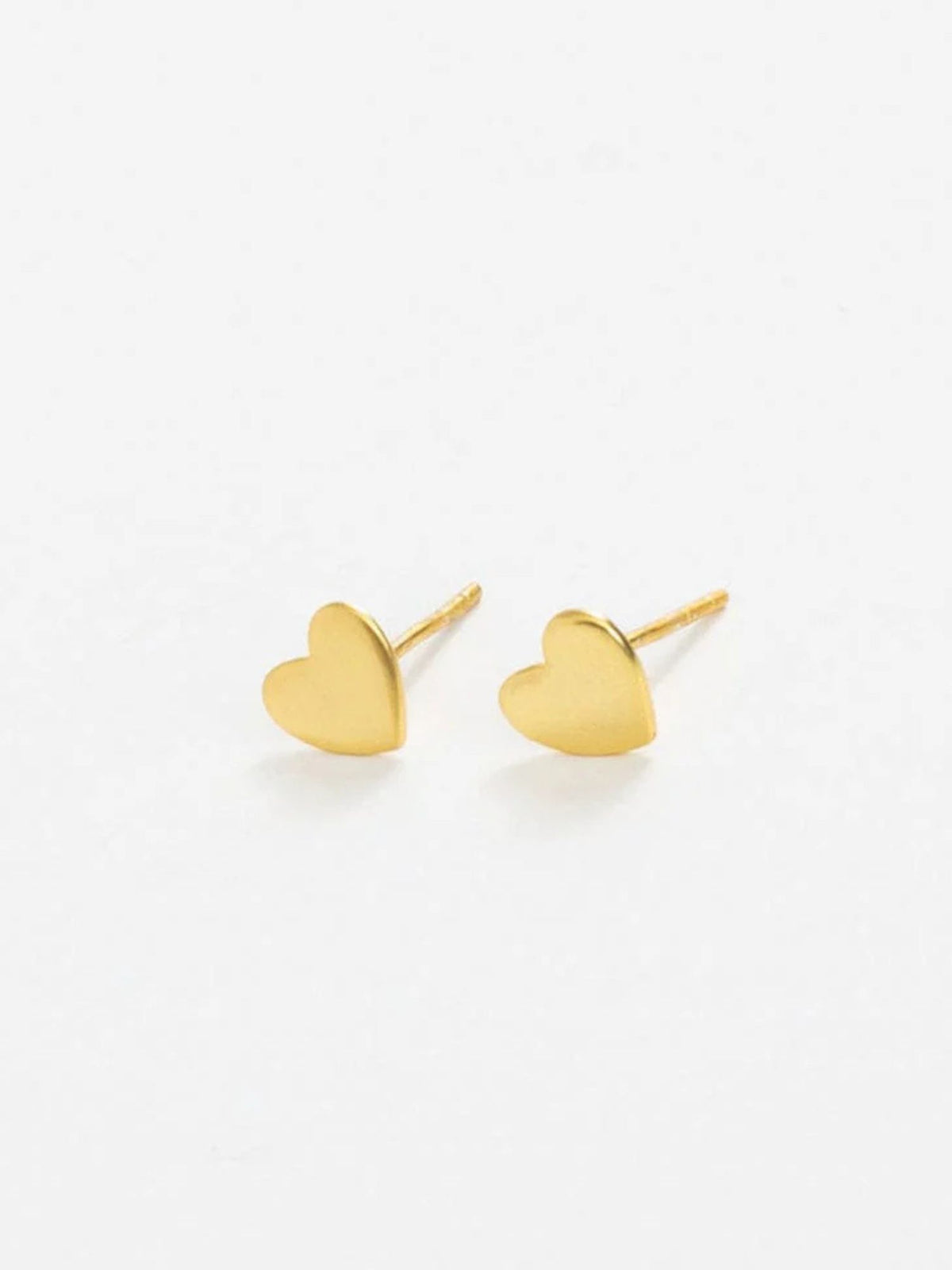 Ink + alloy Alice Heart Post Earrings