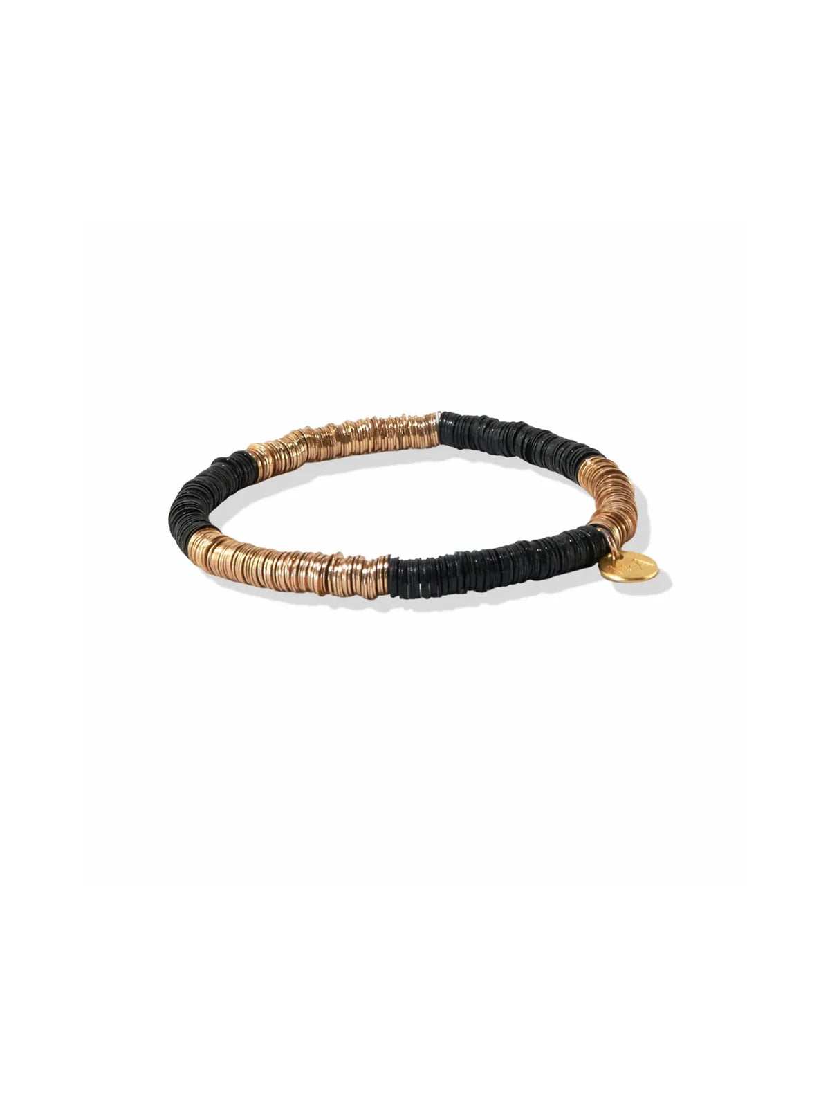 Grace 2-Tone Color Block Stackable Stretch Bracelet