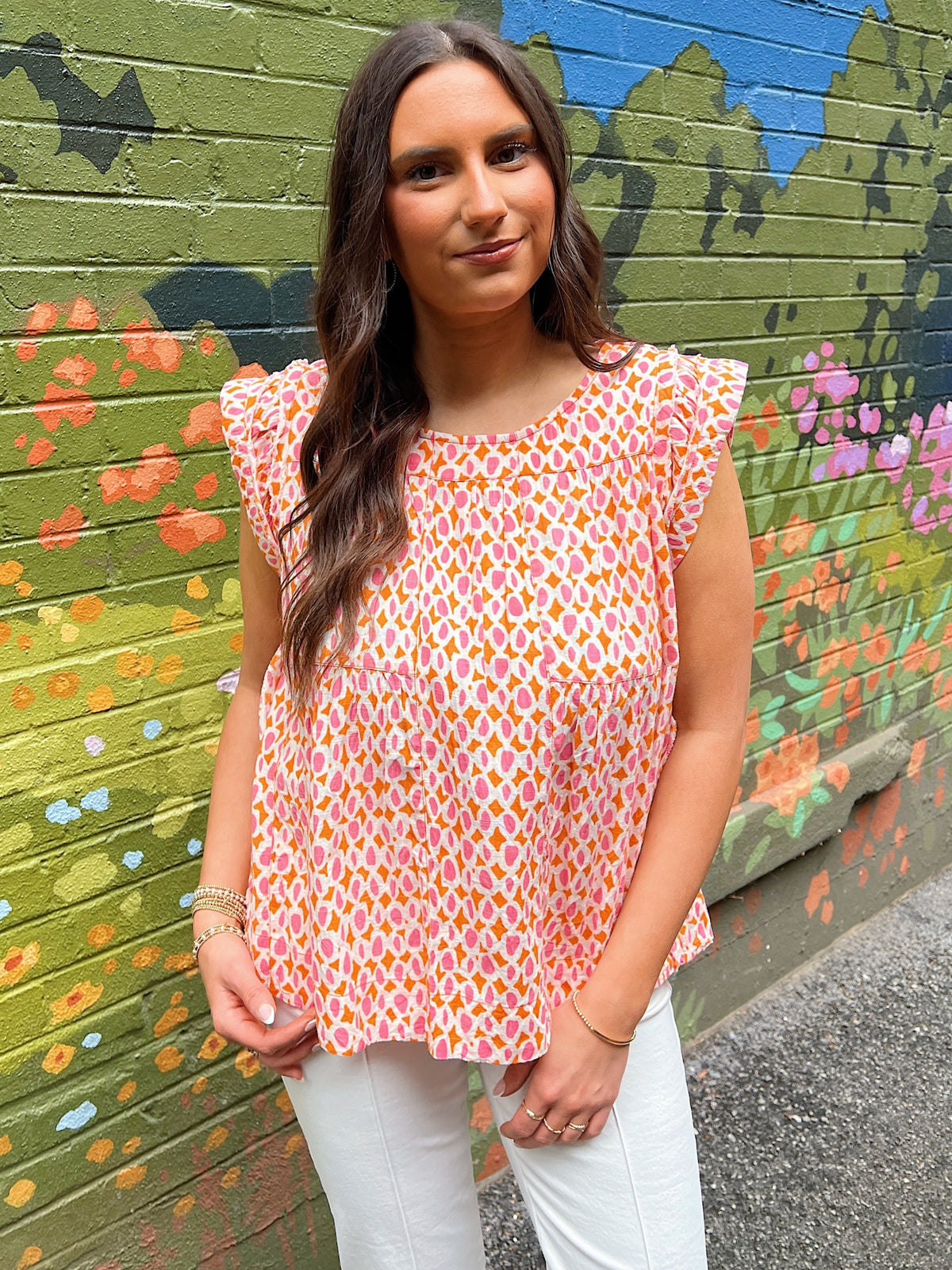 Ivy Jane Confetti Print Top
