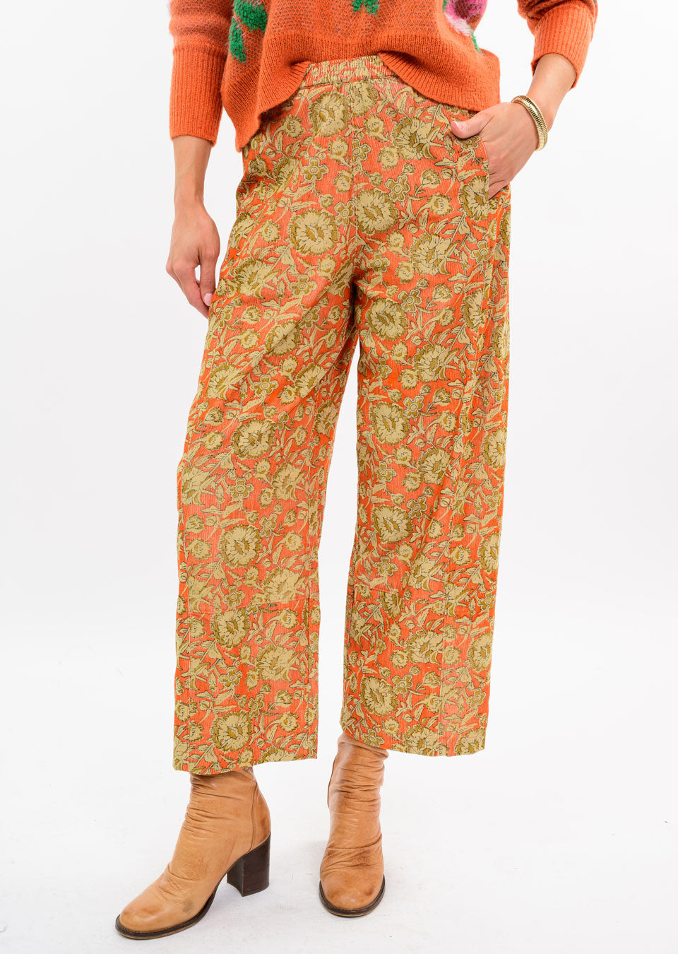 Ivy Jane Corduroy Barrel Pant