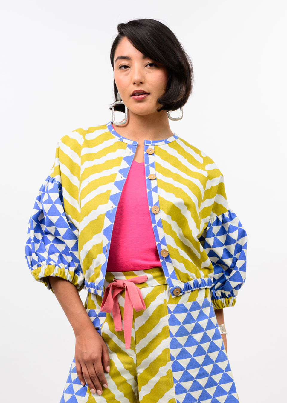 Ivy Jane Two Sided Jacket mustard