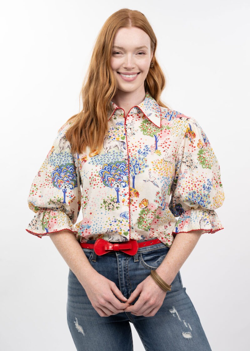 Ivy Jane Whimsical Top multi 