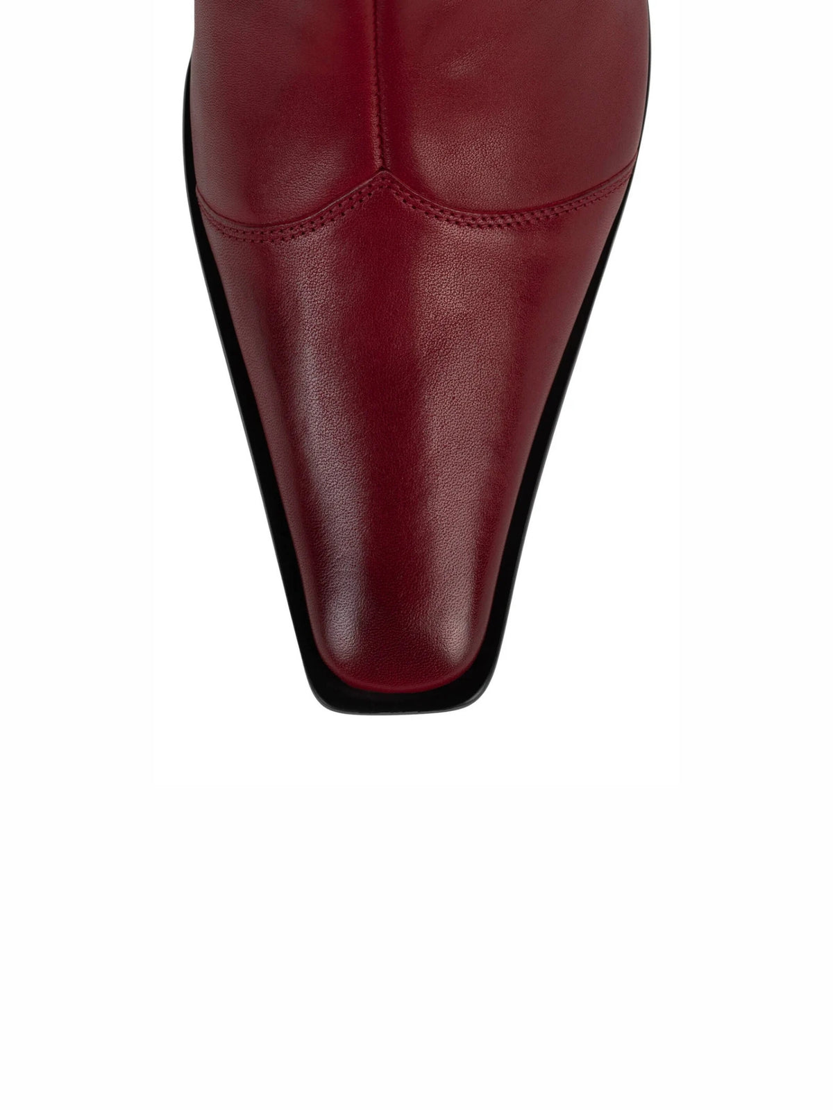Jeffrey Campbell Be-Bold Leather Boot  red