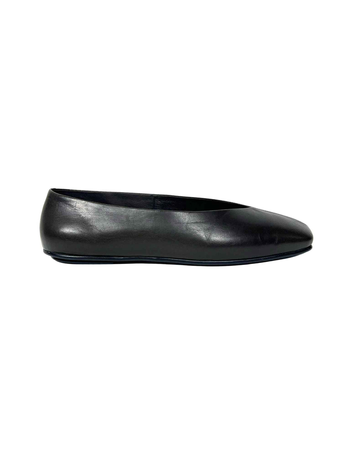 Jeffrey Campbell Fathom Square Toe Ballet Flat Olive