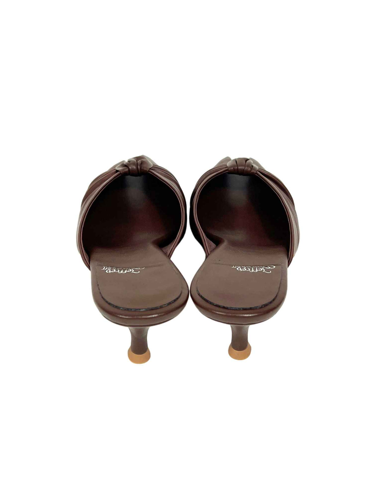 Jeffrey Campbell Twista L Knot Heeled Sandal Brown