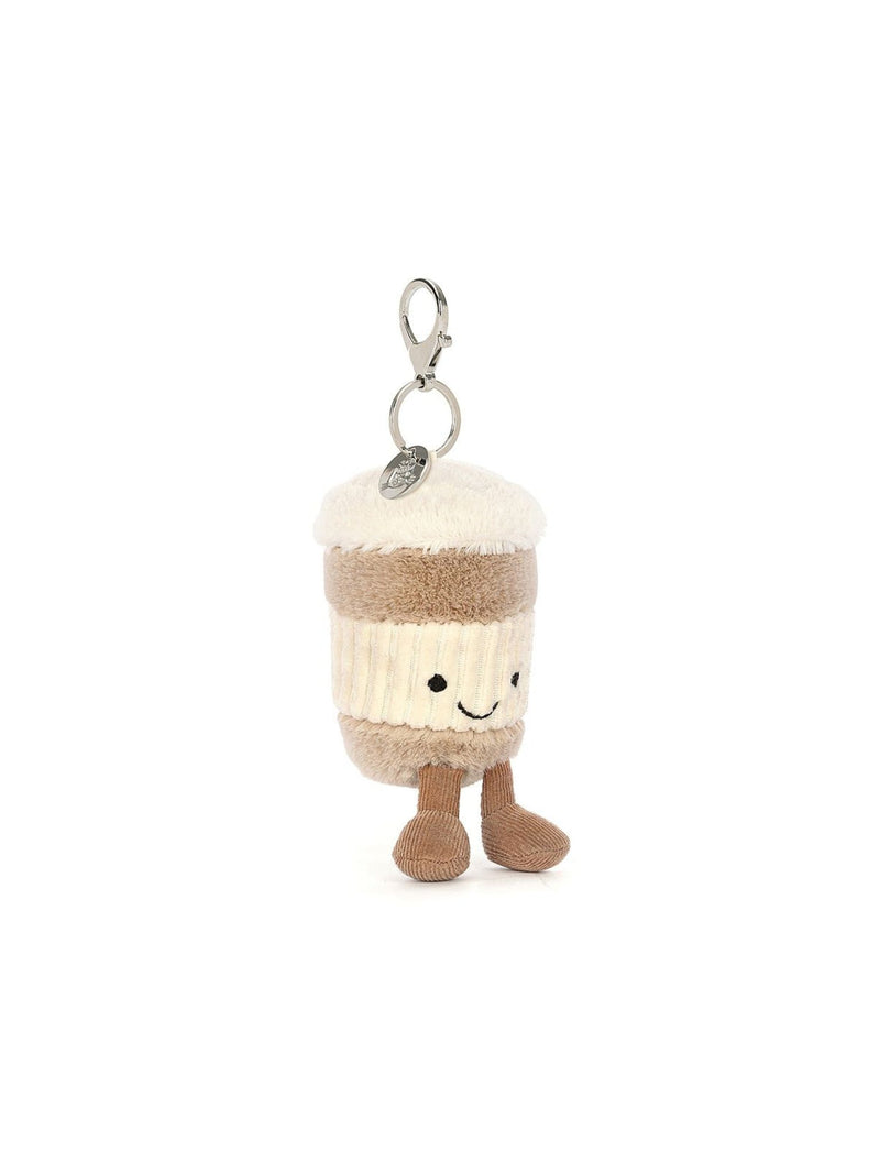 jellycat amuseables coffee-to-go bag charm