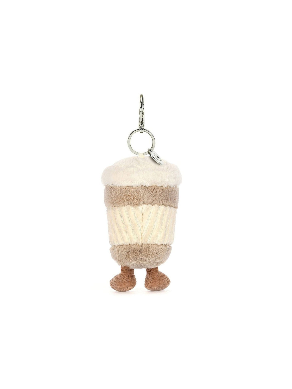 jellycat amuseables coffee-to-go bag charm