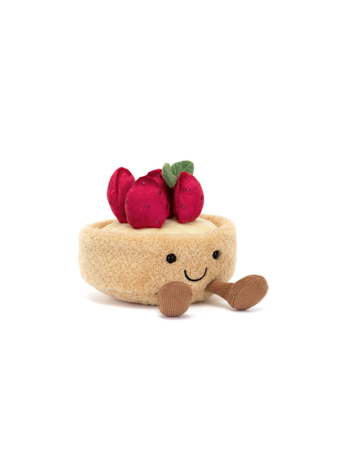 Jellycat Amuseables Fleurette Tarte Aux Fraises