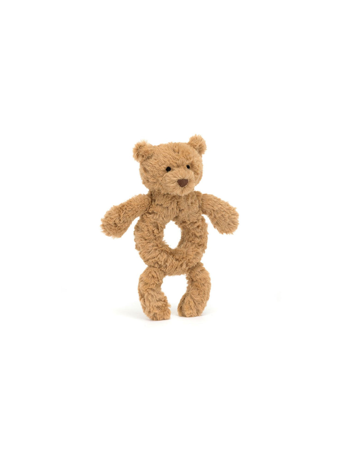 Jellycat Bartholomew Bear Ring Rattle 