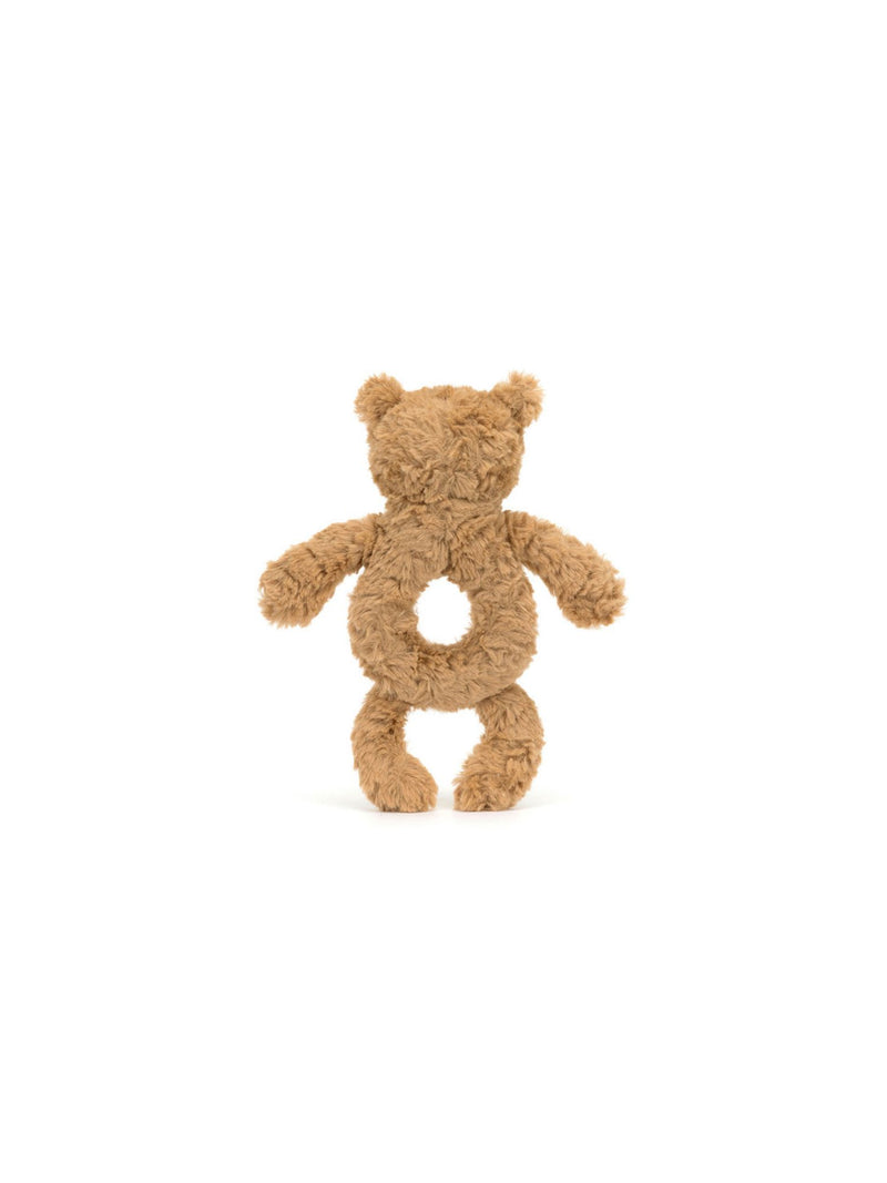 Jellycat Bartholomew Bear Ring Rattle 