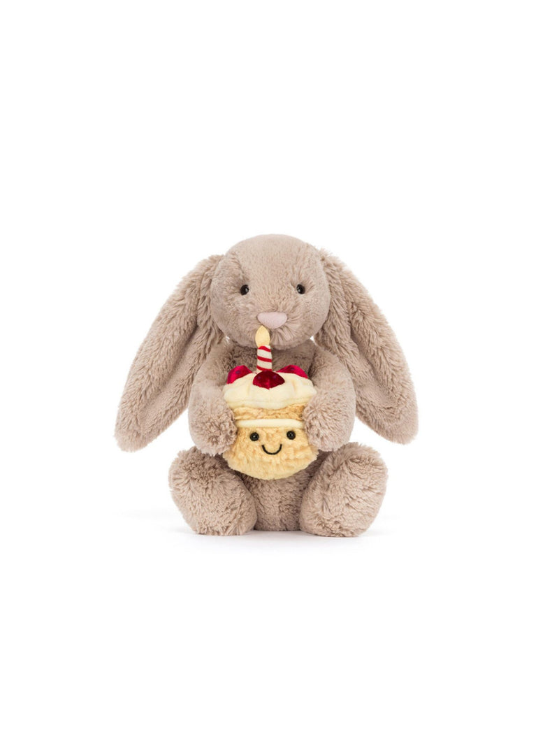 Jellycat Bashful Beige Bunny Birthday