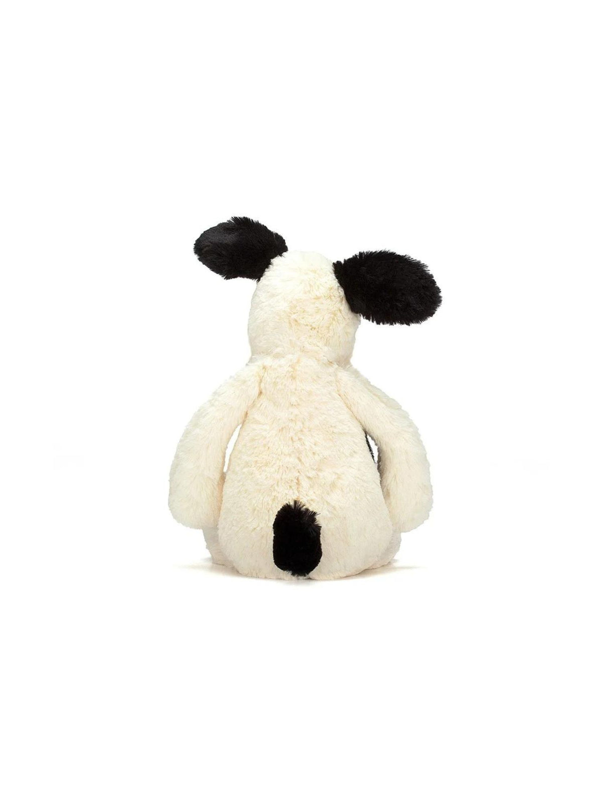 jellycat bashful medium black and cream puppy 