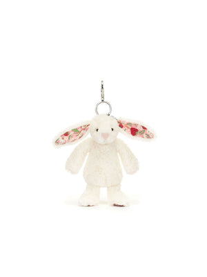 Jellycat Blossom Cream Bunny 'Berry' Bag Charm