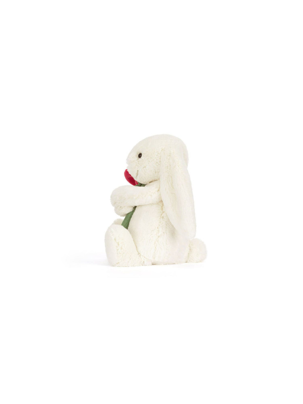 Jellycat Cream Bunny with Rose