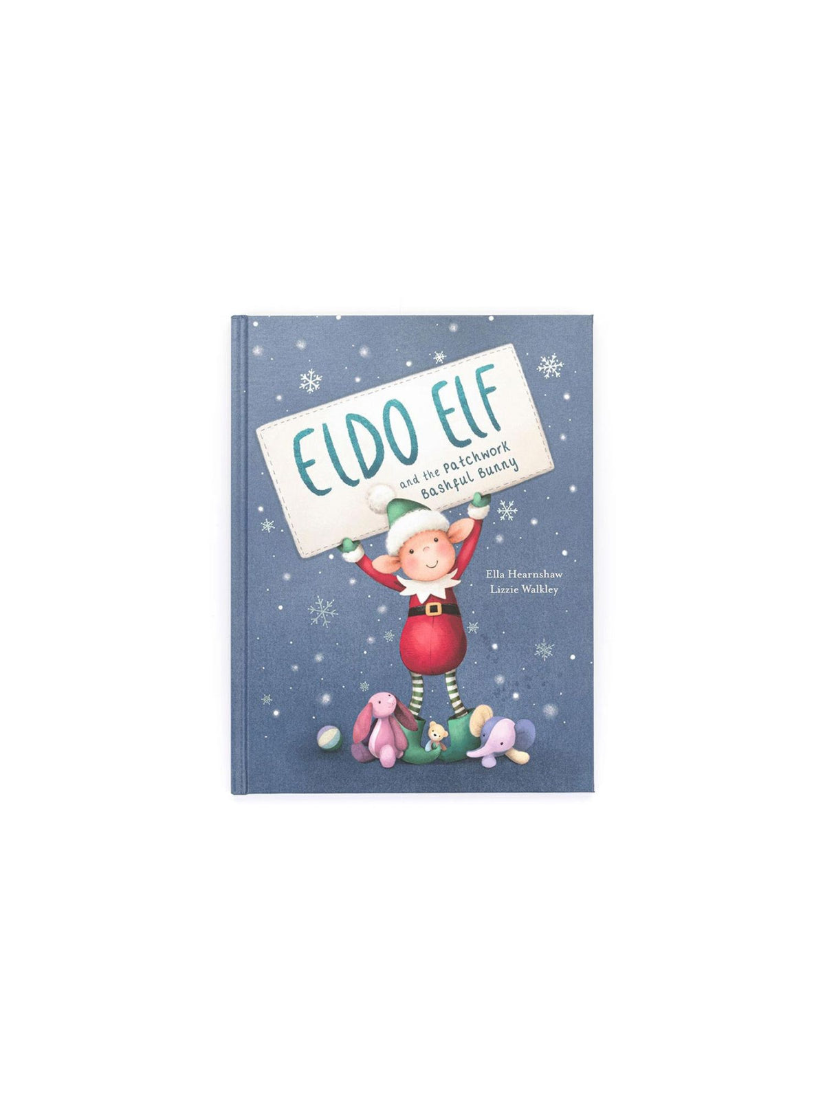 Jellycat Eldo Elf and the Patchwork Bashful Bunny Book