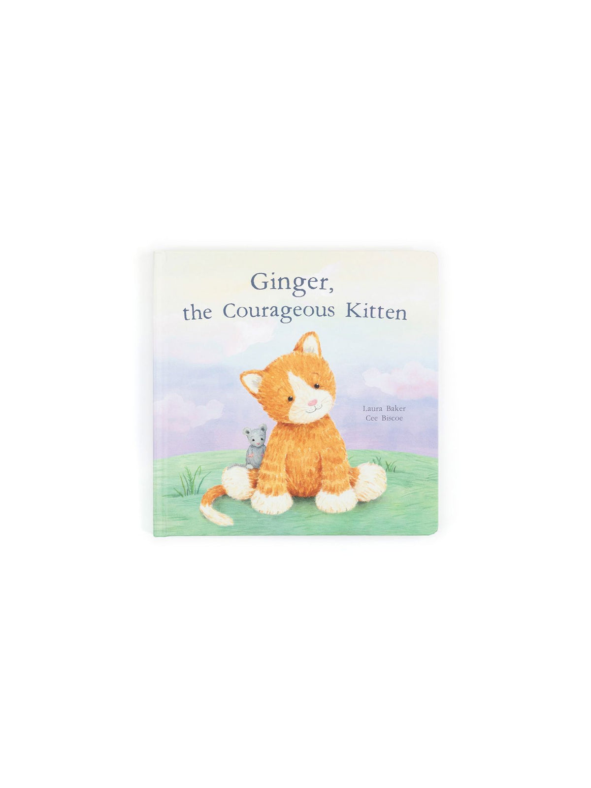 Jellycat Ginger The Courageous Kitten Book