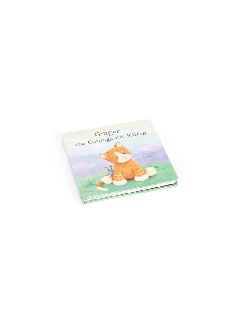 Jellycat Ginger The Courageous Kitten Book