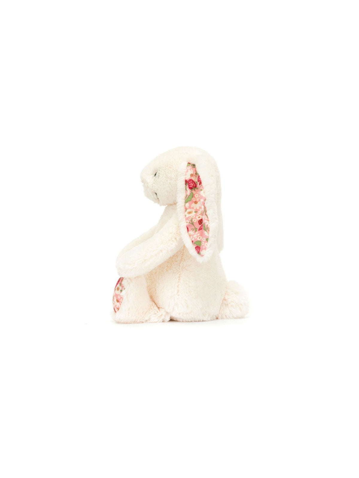 jellycat little blossom bunny in berry cream