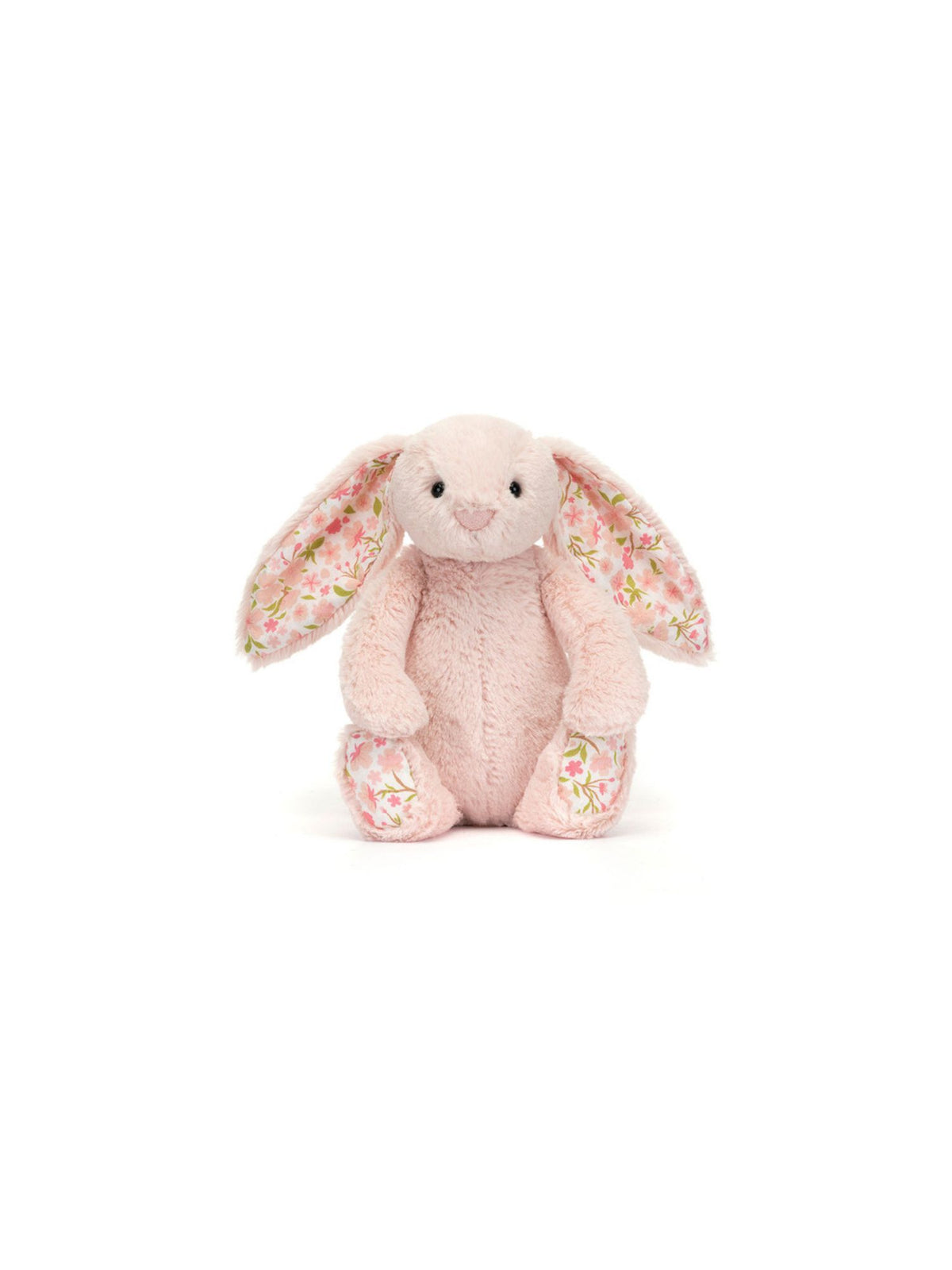 jellycat little blossom bunny in cherry blush 