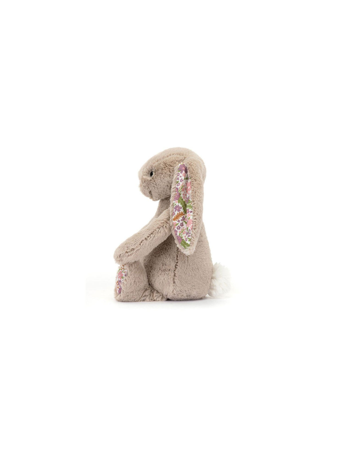 jellycat little blossom bunny in petal beige